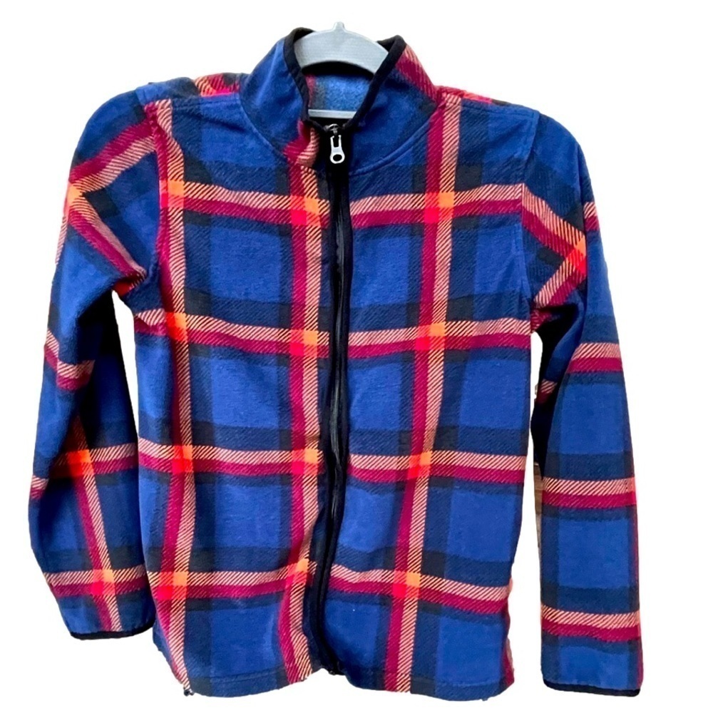 ♥️Boys OshKosh microfiber light full zip jacket